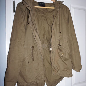Brown/Green Cargo Jacket